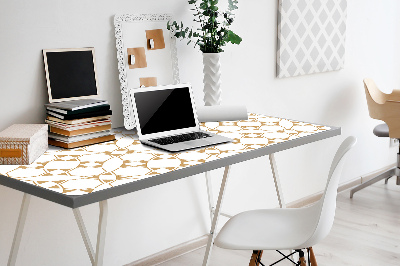 Full desk pad geometric pattern