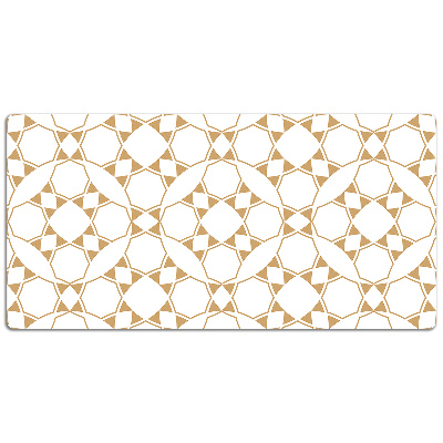 Full desk pad geometric pattern