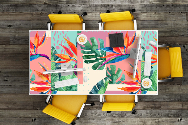 Desk mat Tropical mosaic