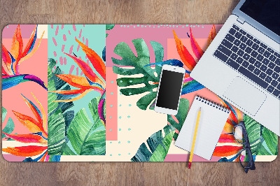 Desk mat Tropical mosaic