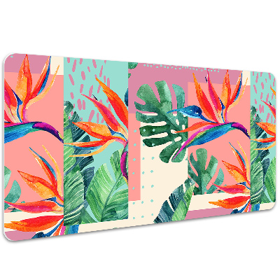 Desk mat Tropical mosaic