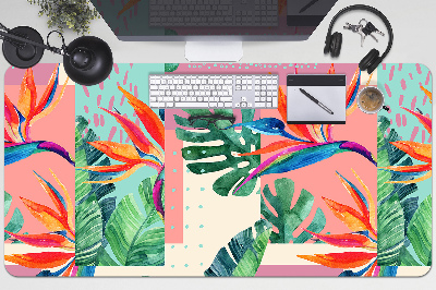 Desk mat Tropical mosaic