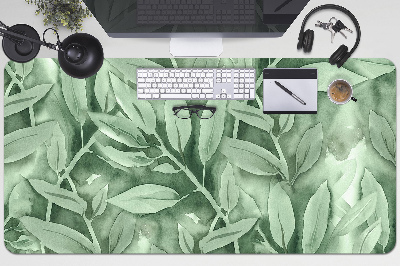 Full desk mat smooth leaves