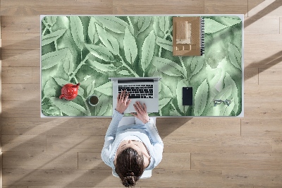 Full desk mat smooth leaves