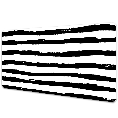 Large desk mat for children zebra