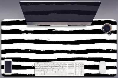 Large desk mat for children zebra