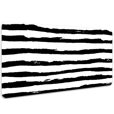 Large desk mat for children zebra