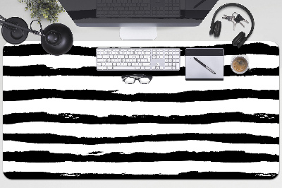 Large desk mat for children zebra