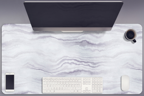 Large desk mat table protector Stone pattern