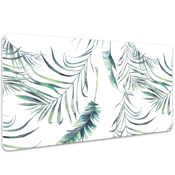 Full desk protector Leaves like feathers