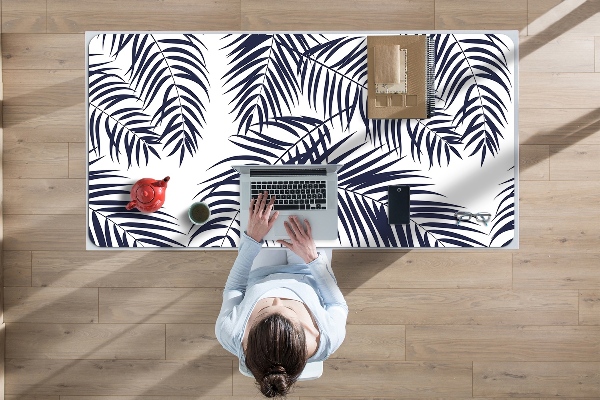 Full desk protector Tropical palm