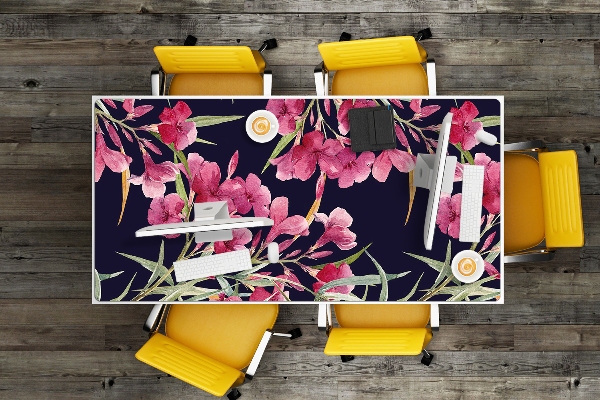 Desk pad watercolor Flowers