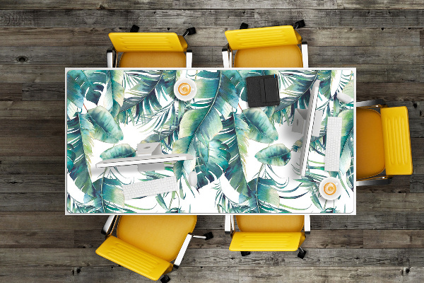 Full desk protector Falling leaves