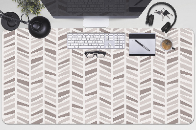 Desk mat Geometry of herringbone