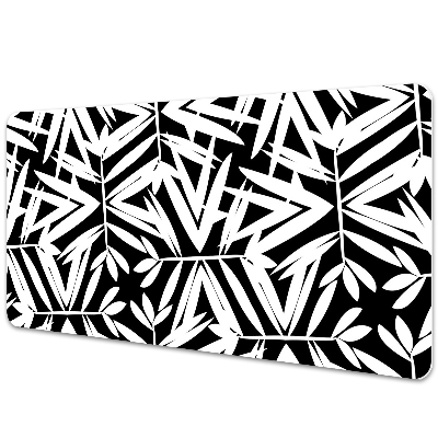 Full desk pad Black-and-white pattern