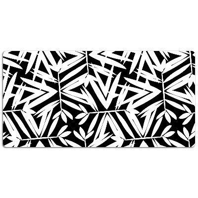 Full desk pad Black-and-white pattern