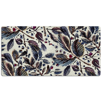 Full desk mat Vintage leaves