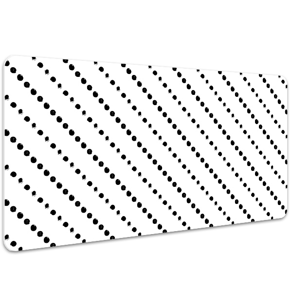 Full desk protector dot geometry