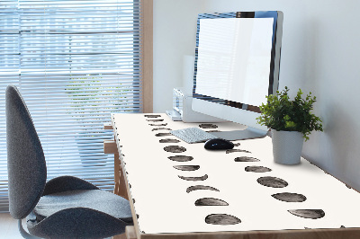 Large desk mat for children Moon