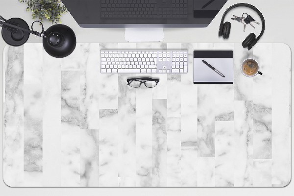 Large desk mat for children Marble