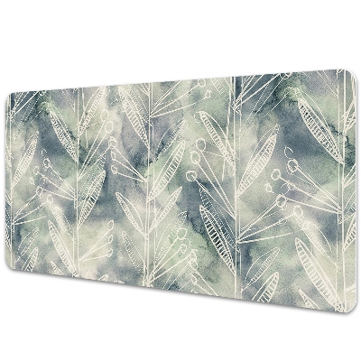 Large desk mat for children plants