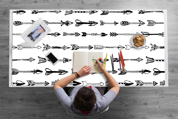 Full desk pad arrows geometrical