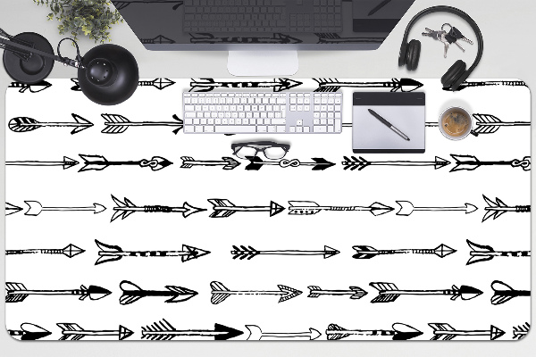 Full desk pad arrows geometrical