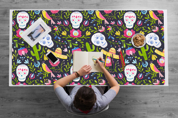 Desk mat Mexican motifs