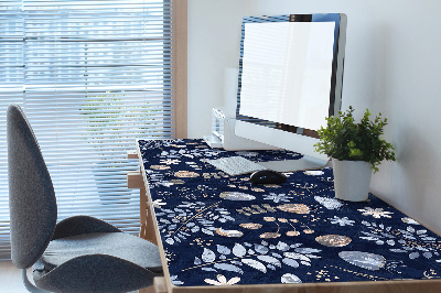 Full desk pad Nordic leaves