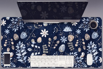 Full desk pad Nordic leaves