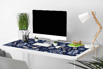 Full desk pad Nordic leaves