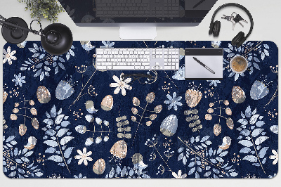 Full desk pad Nordic leaves