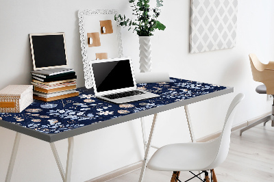 Full desk pad Nordic leaves