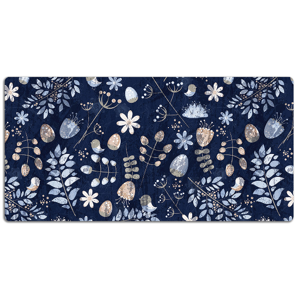 Full desk pad Nordic leaves