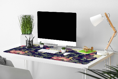 Full desk mat Vintage flowers