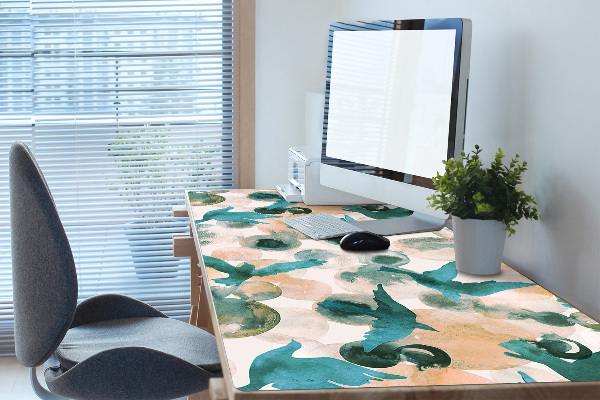 Full desk mat watercolor birds