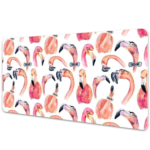 Full desk protector crazy Flamingos