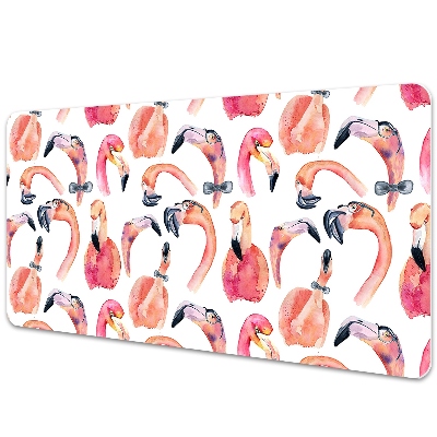 Full desk protector crazy Flamingos