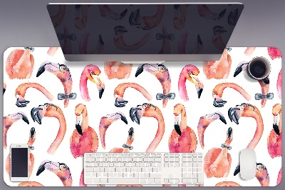 Full desk protector crazy Flamingos