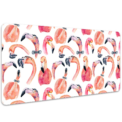 Full desk protector crazy Flamingos