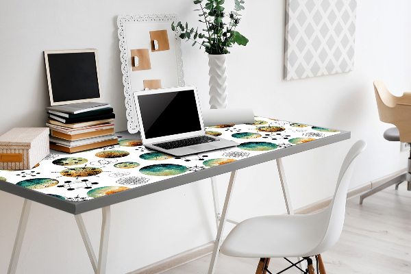 Full desk protector galactic pattern