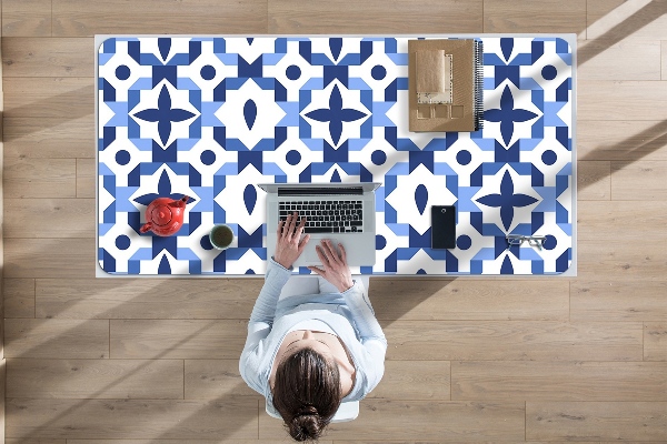 Desk pad Moroccan pattern
