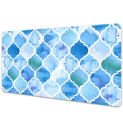 Desk pad Moroccan pattern