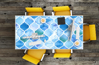 Desk pad Moroccan pattern