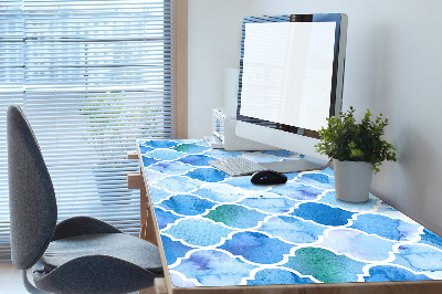 Desk pad Moroccan pattern