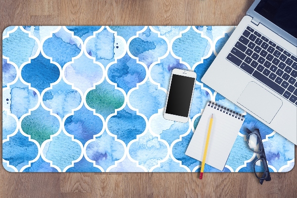 Desk pad Moroccan pattern