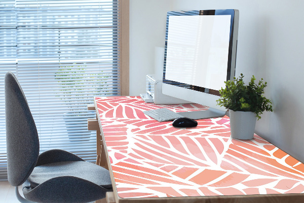 Desk pad green pineapples