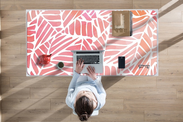 Desk pad green pineapples