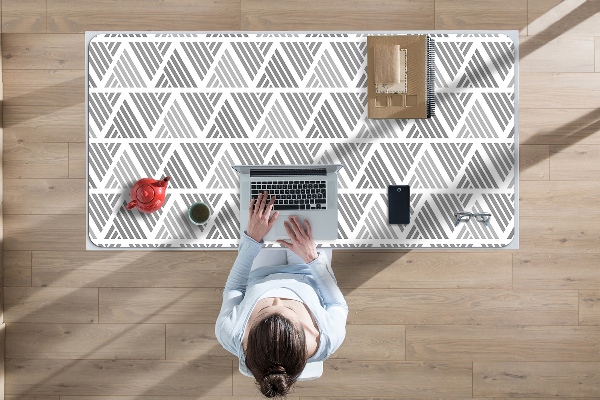 Desk pad Triangles pattern