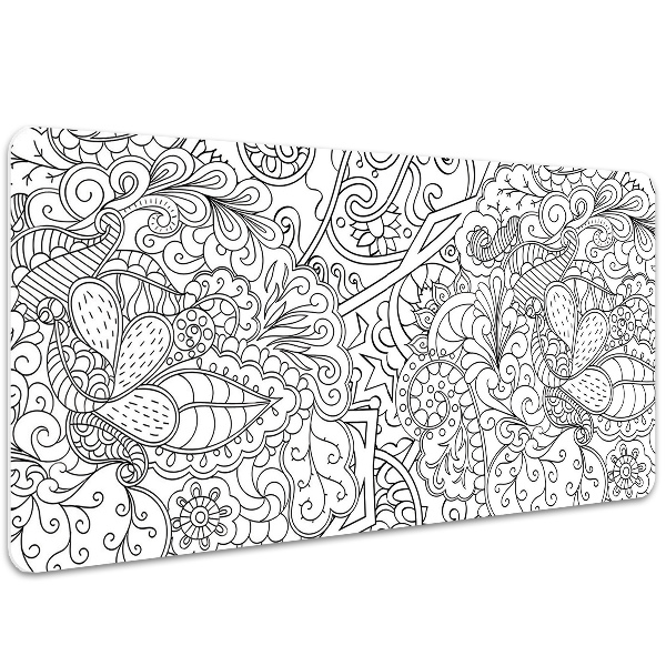 Full desk pad abstract pattern